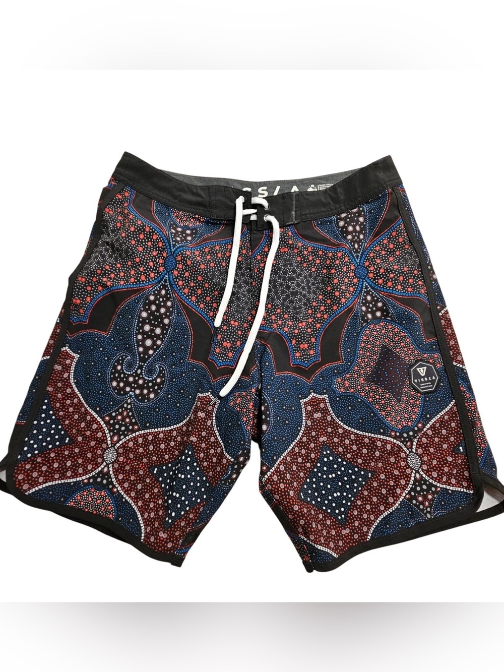 Men's Vissla Pulukan boardshorts, geo print size 33